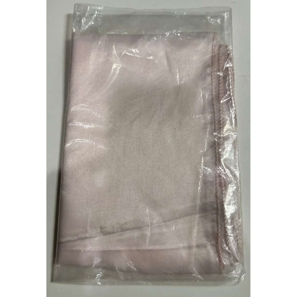 Light Pink Satin Table Runner 12x108 Inch Silk Like Wedding Party Decor 2 Pack